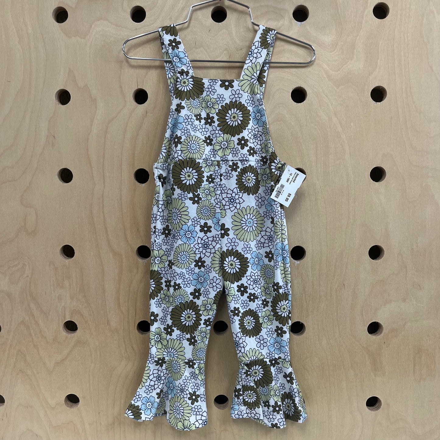 Retro Floral Romper