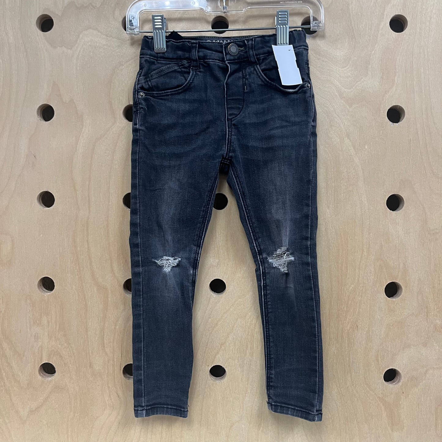 Distressed Knee Denim