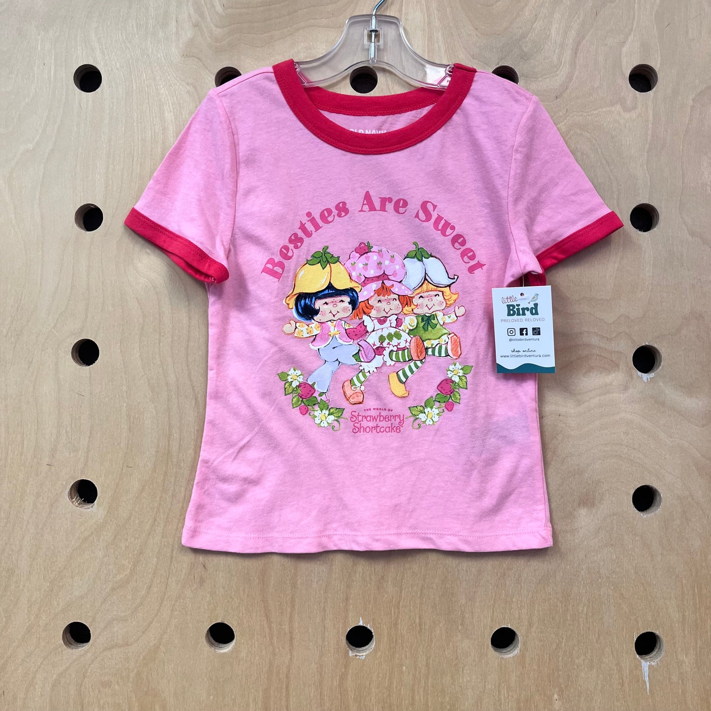 Pink Strawberry Shortcake Tee