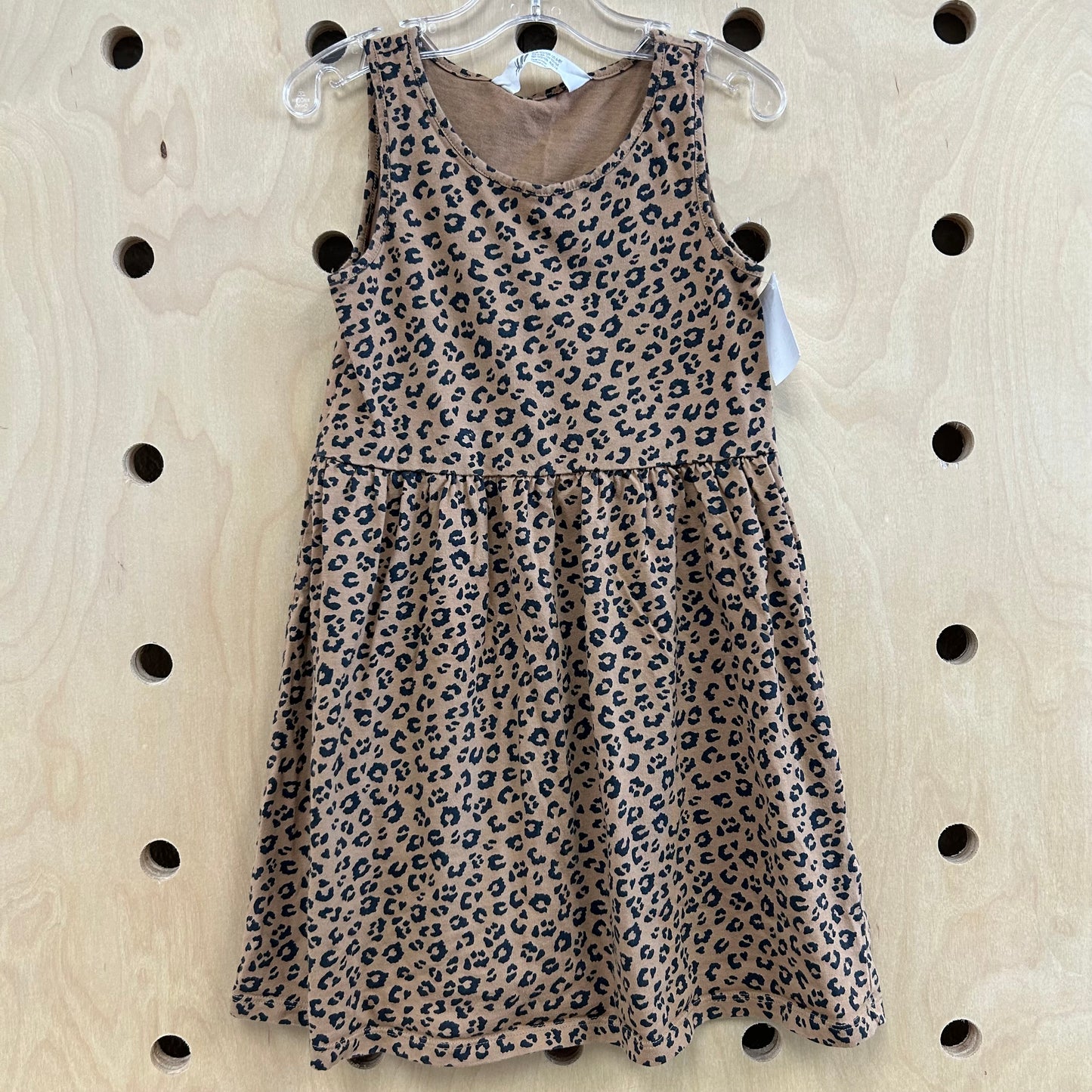 Tan Leopard Dress