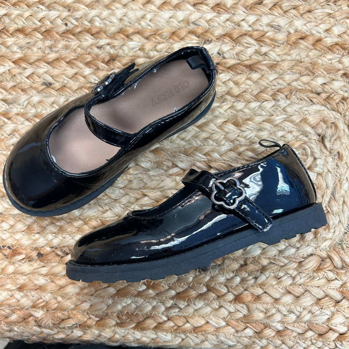 Black Patent Leather Mary Janes