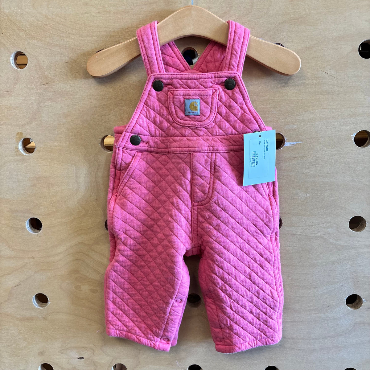 Pink Quilted Coveralls