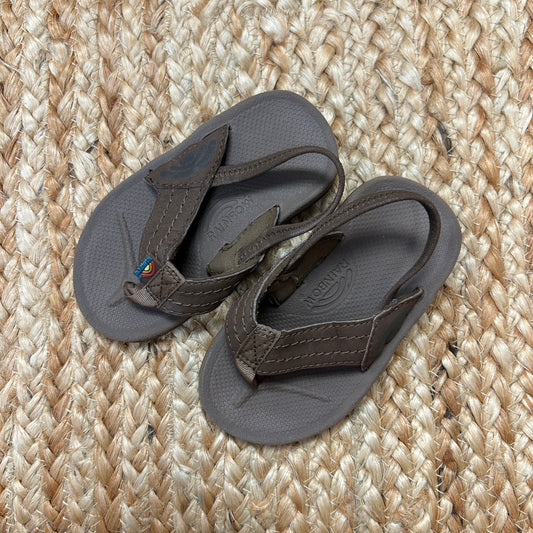 Brown Back Strap Sandals