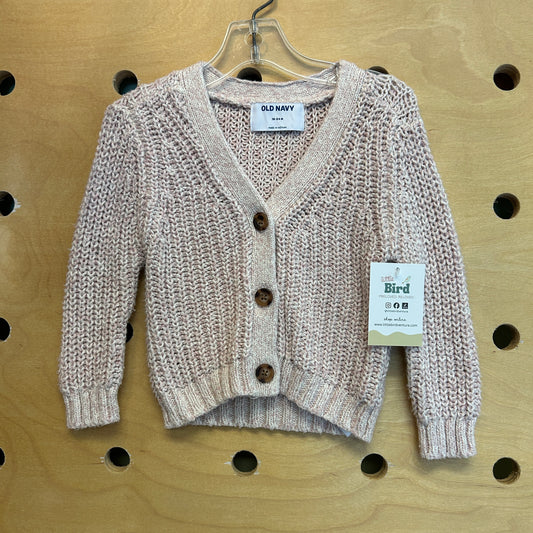 Heathered Pink Knit Sweater