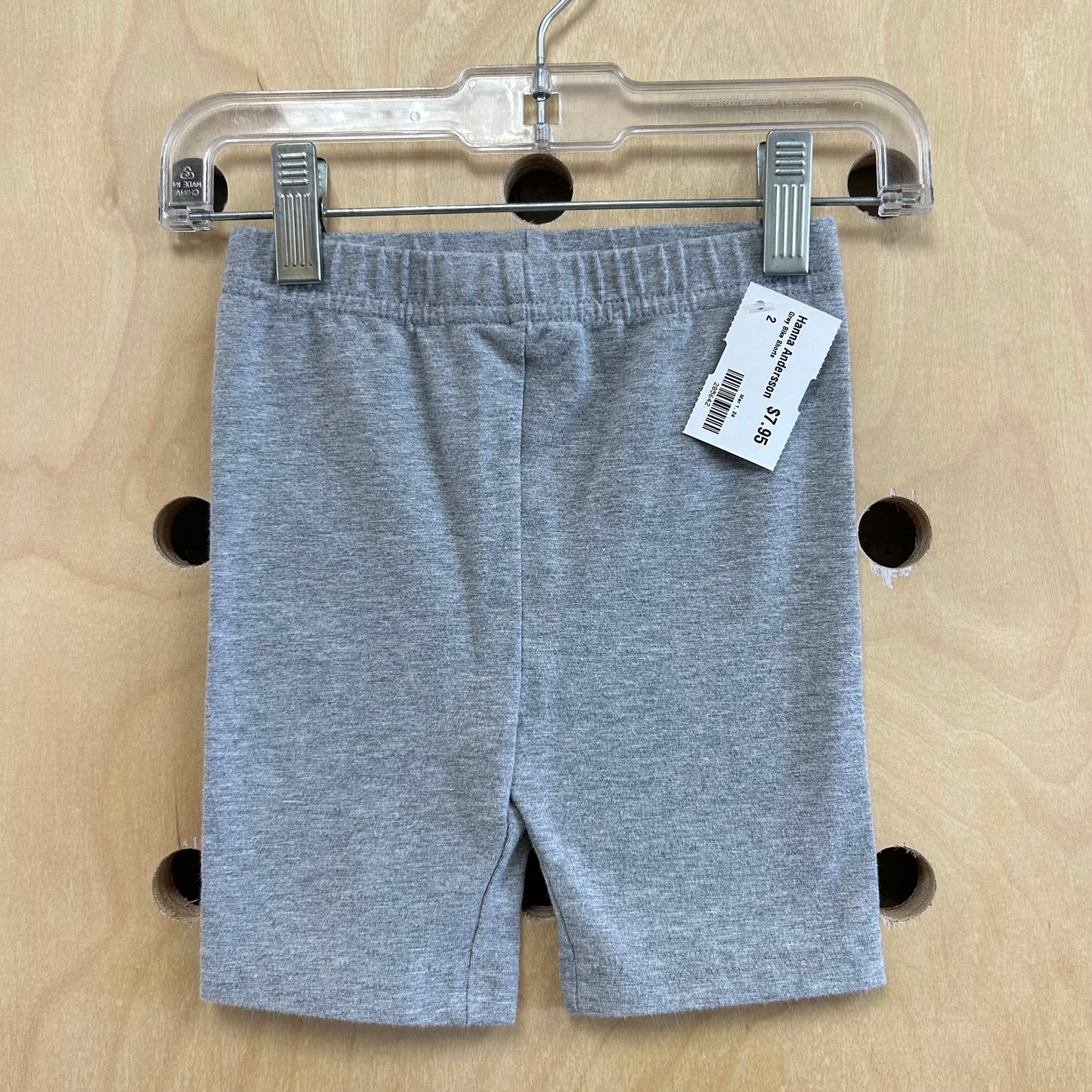 Grey Bike Shorts
