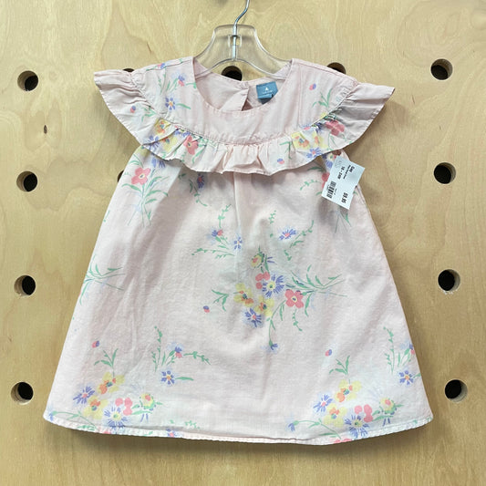 Pink Floral Dress