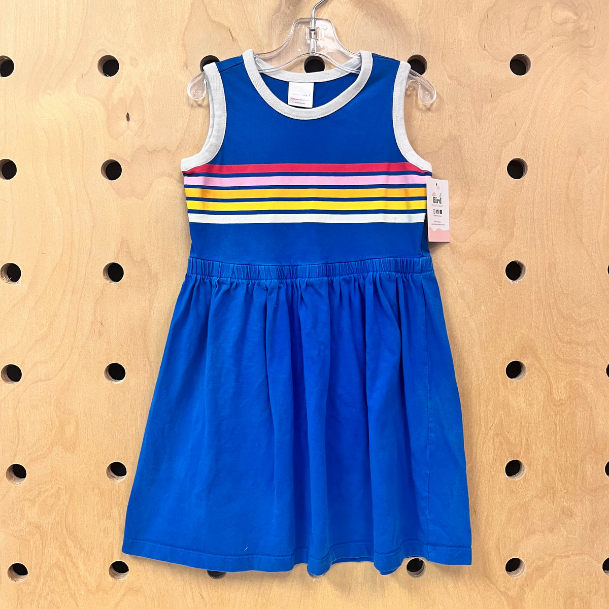 Blue Striped Top Dress