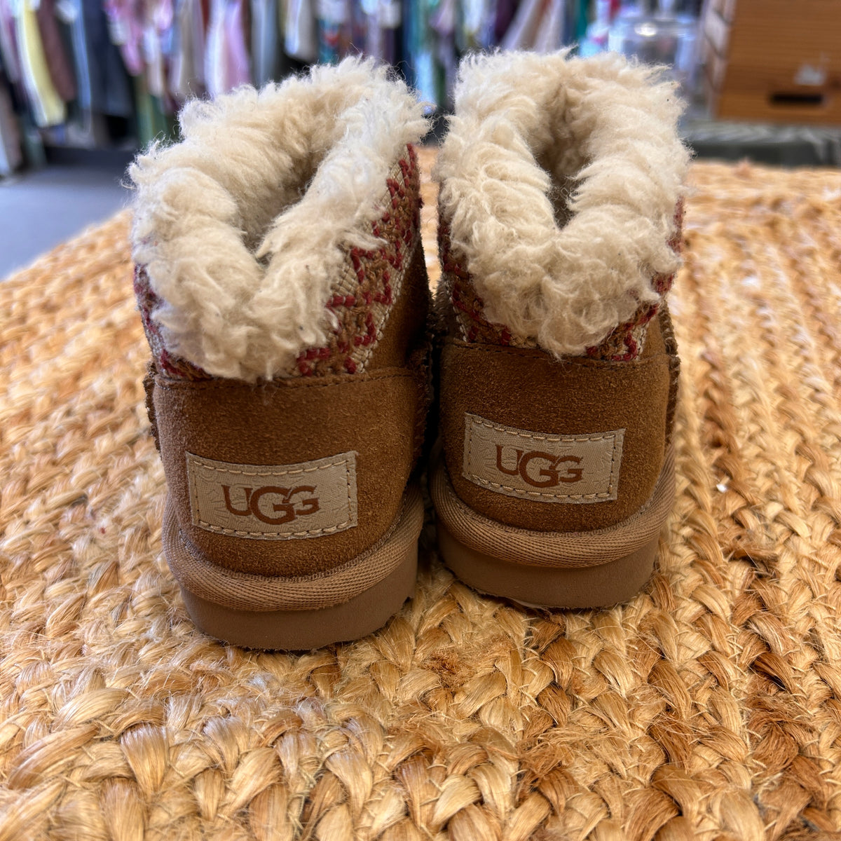 Classic Brown Taslyn Braided Boots