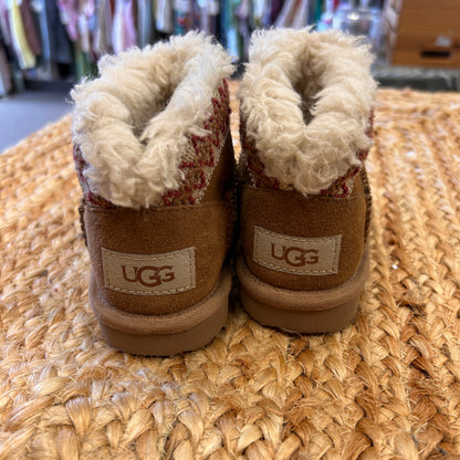 Classic Brown Taslyn Braided Boots