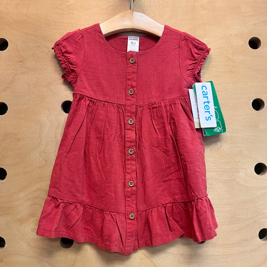 Salmon Button Dress/Bloomers NEW!