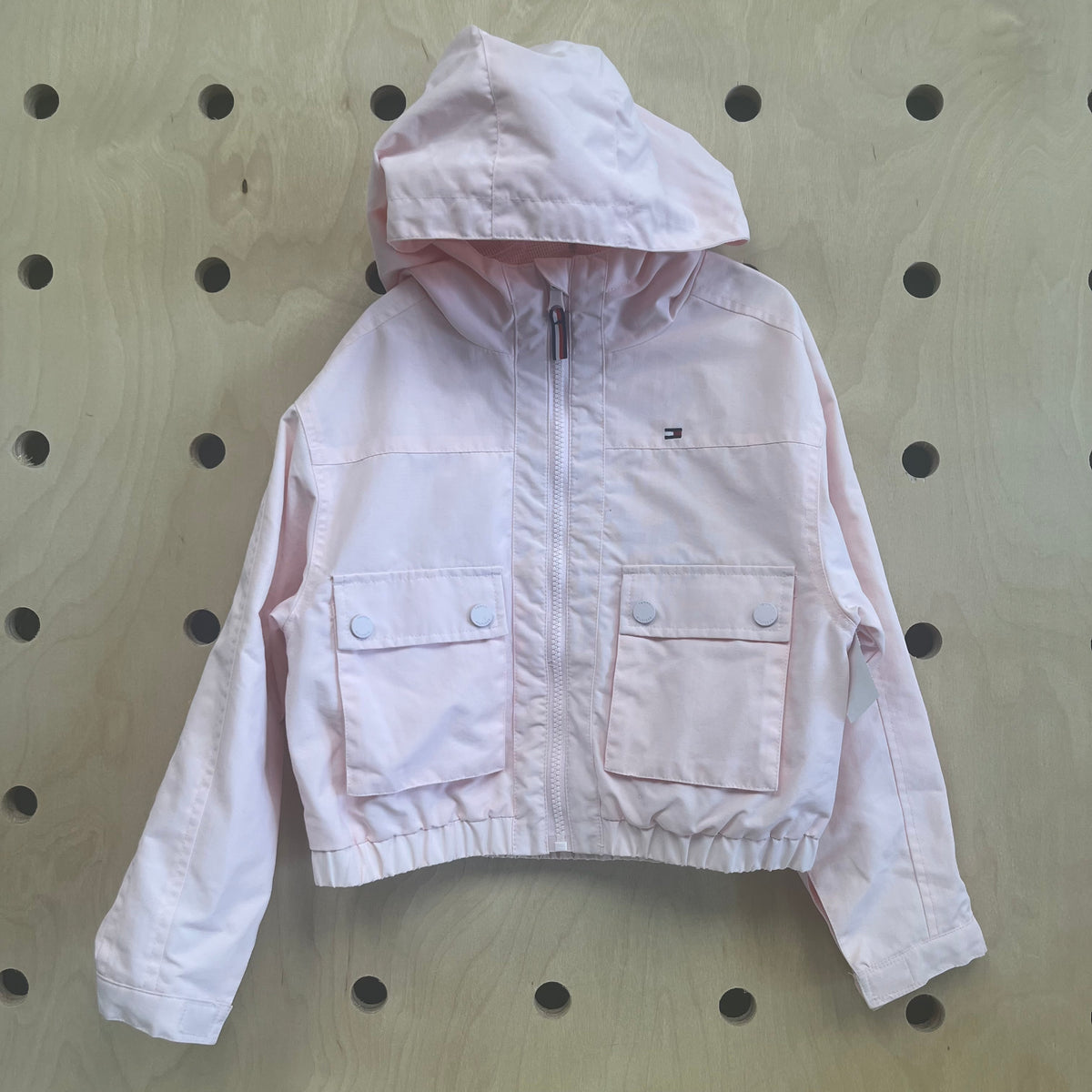 Pink Windbreaker Jacket