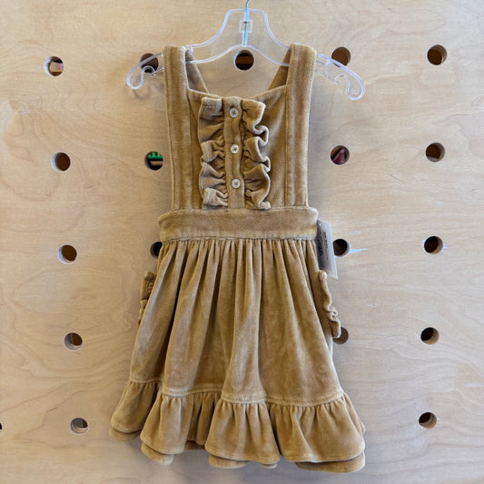 Organic Caramel Velour Jumper