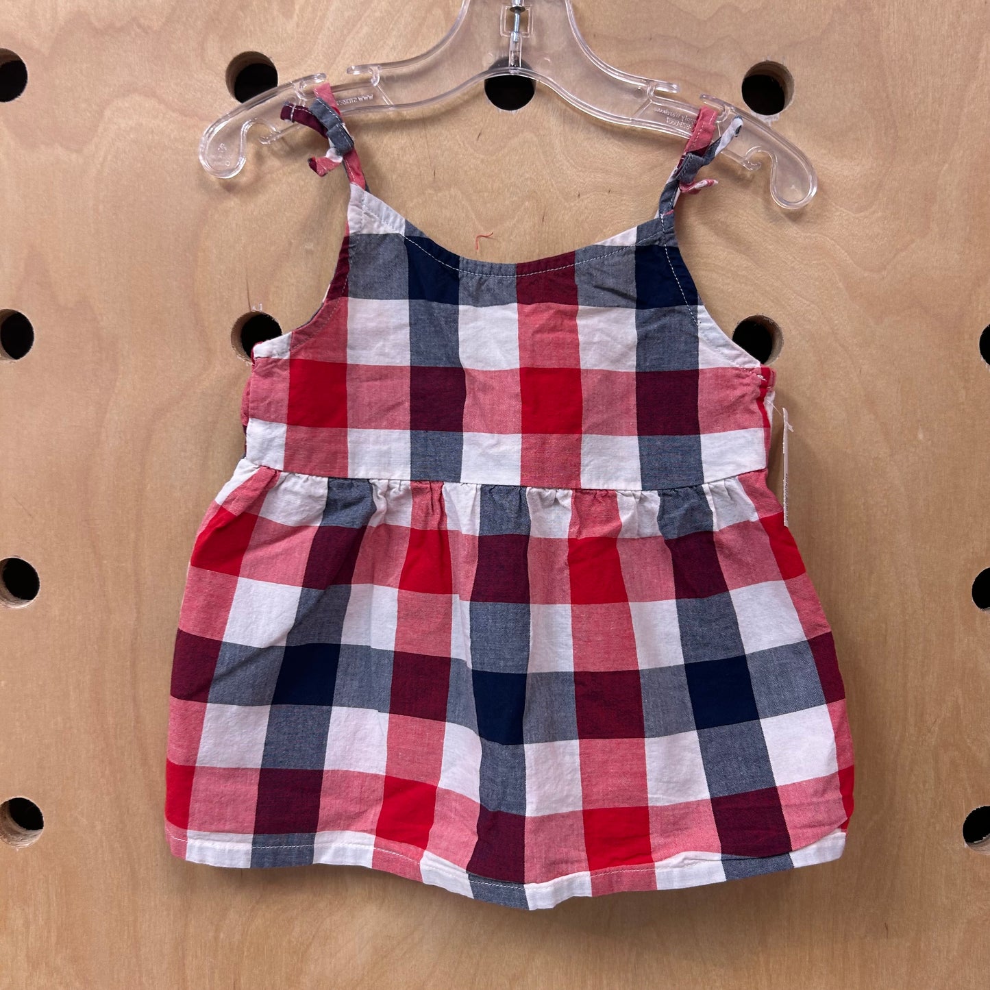 Patriotic Plaid Tank