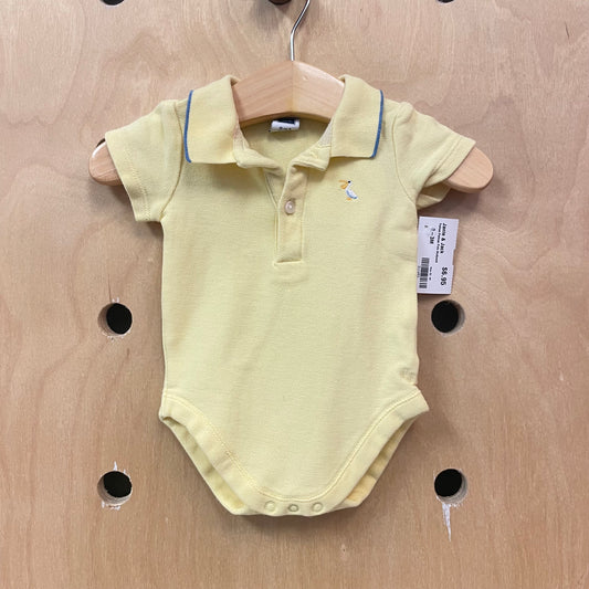 Yellow Pelican Polo Bodysuit