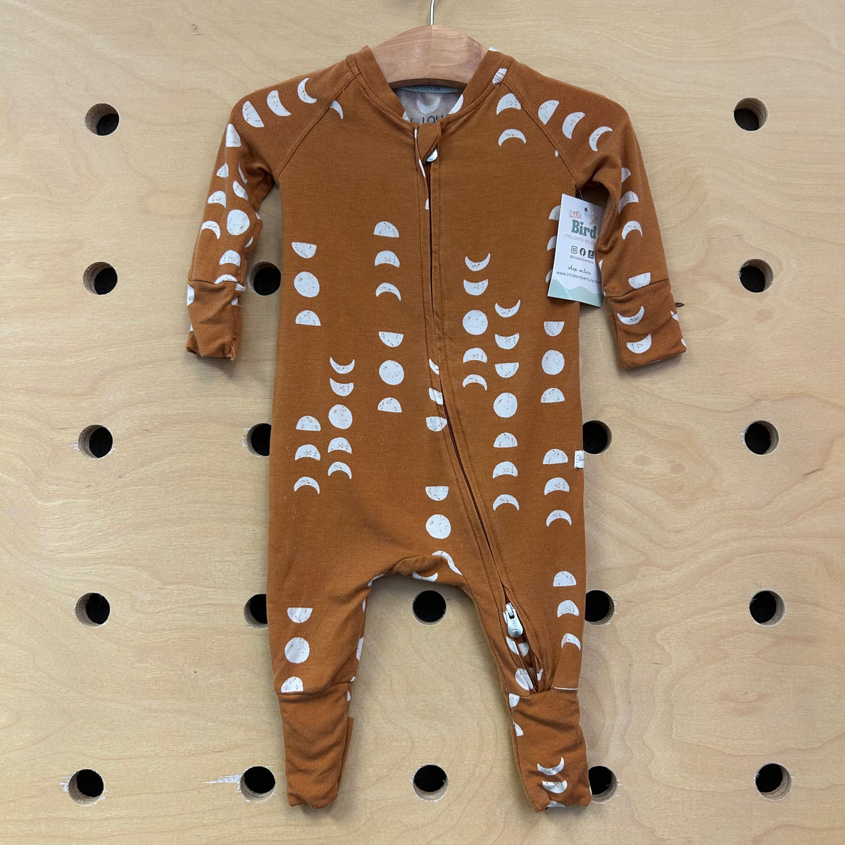 Organic Cotton Blend Moons Zippy