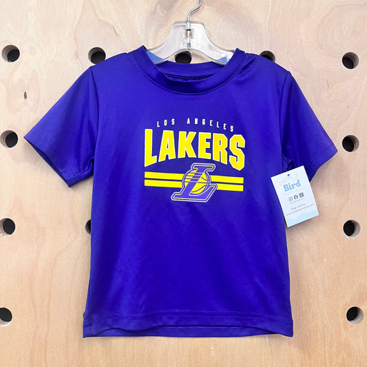 Purple Lakers Quick Dry Tee