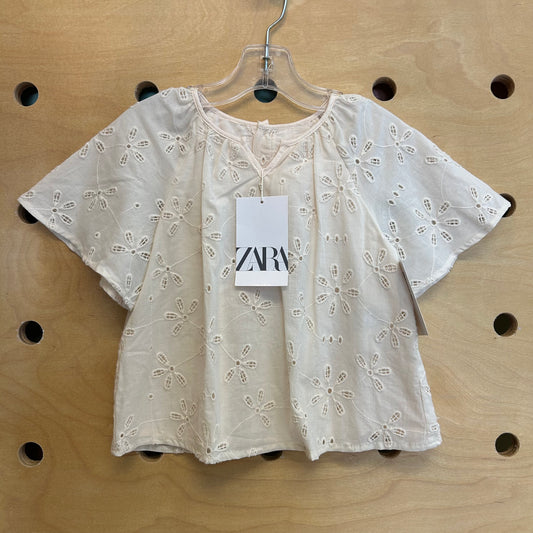 Cream Eyelet Top NEW!