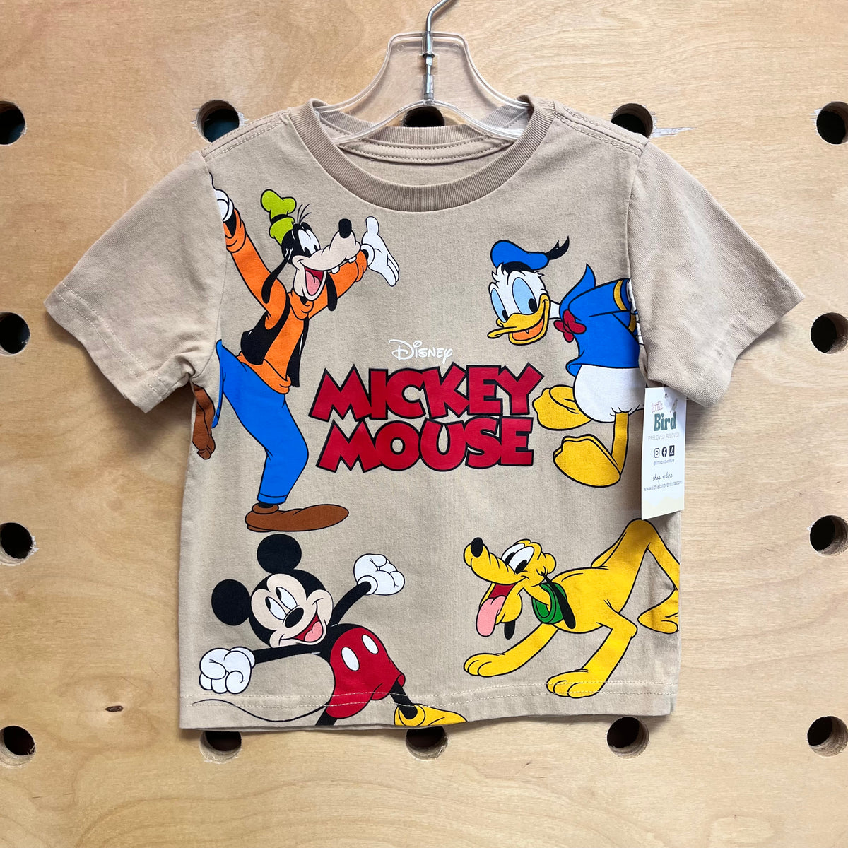 Beige Mickey & Friends Tee