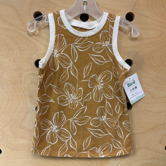 Golden Hibiscus Tank