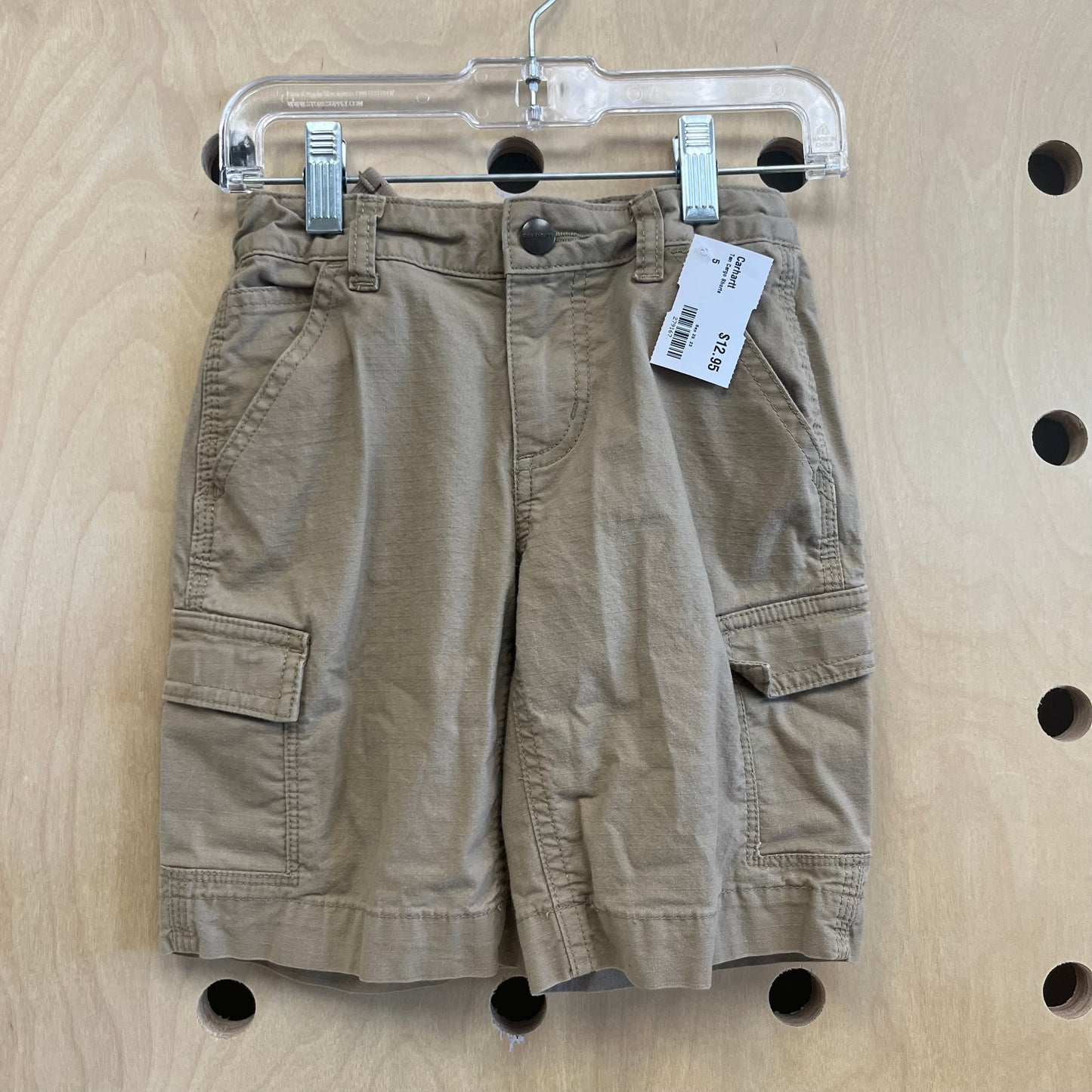Tan Cargo Shorts