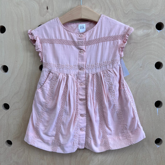 Light Pink Eyelet Dress