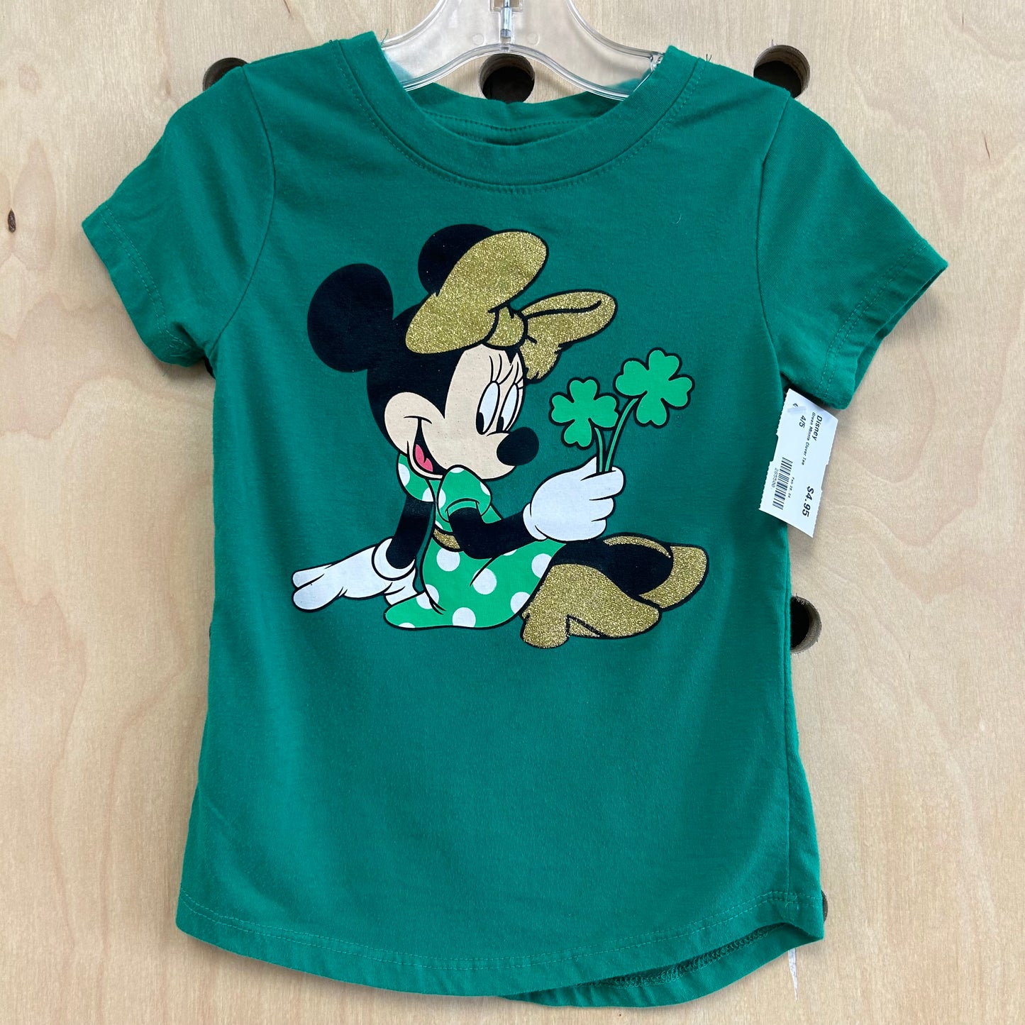 Green Minnie Clover Tee