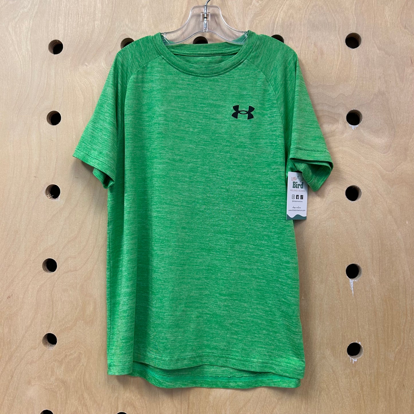Green Loose Fit Active Tee