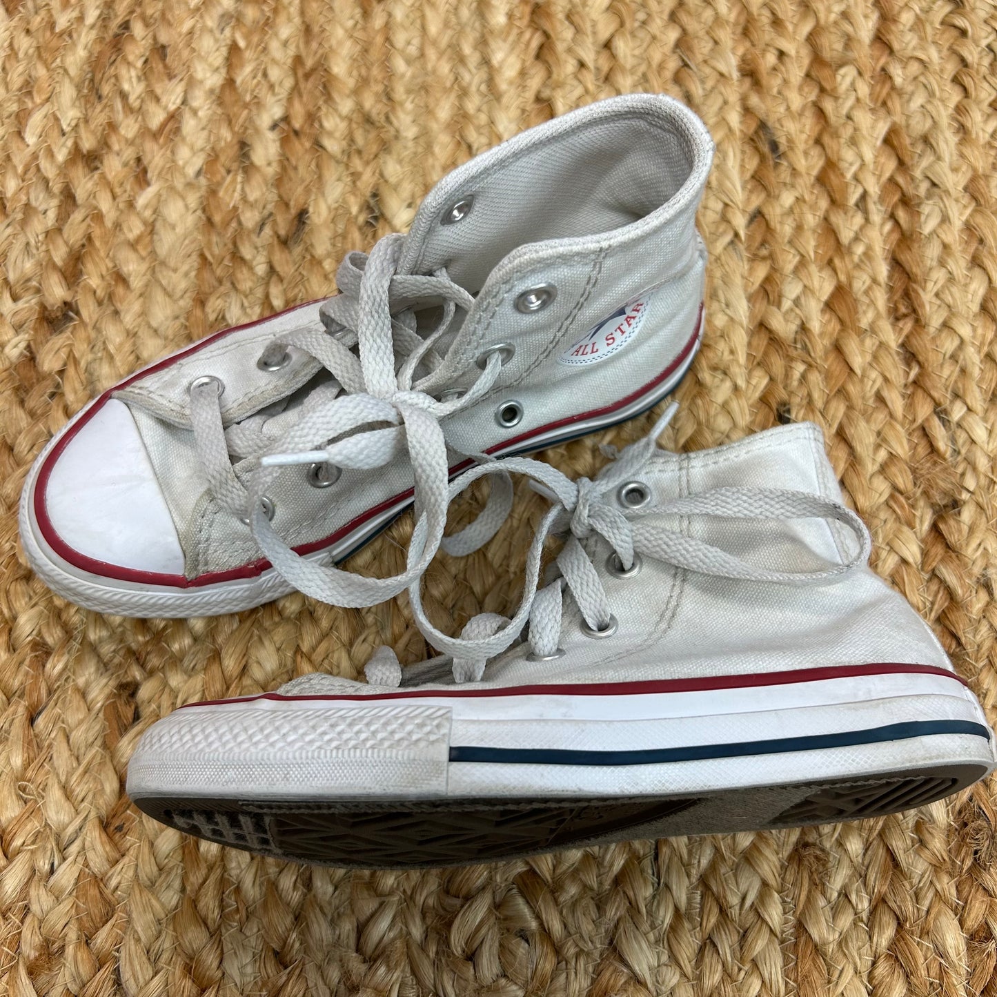 White Hi Tops
