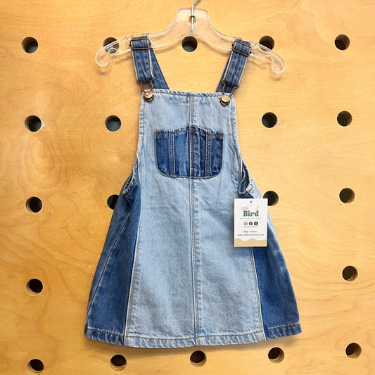 Mixed Wash Denim Jumper
