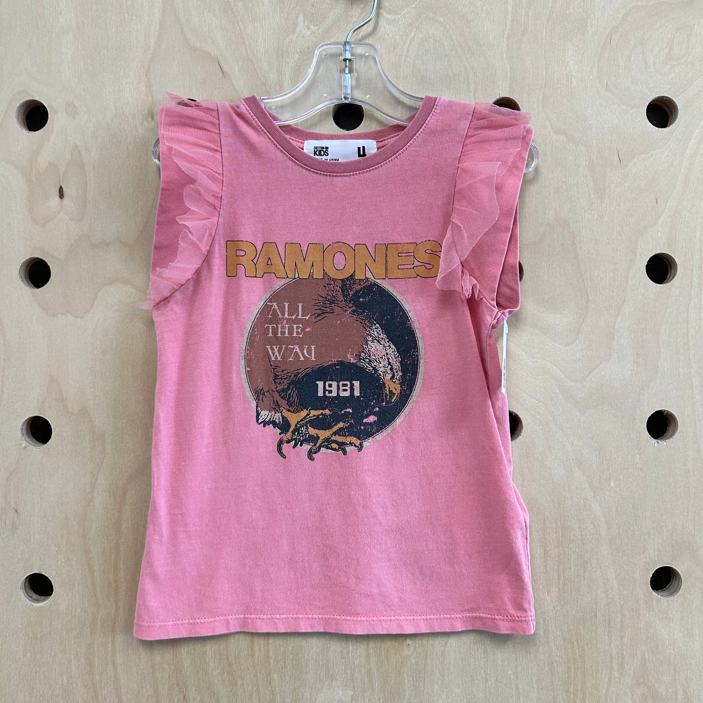 Pink Ramones Sleeveless Top