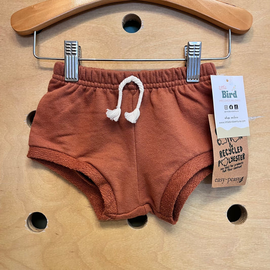 Brown Soft Shortie Shorts NEW!!