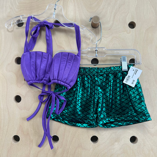 Mermaid Shells & Shorts Set