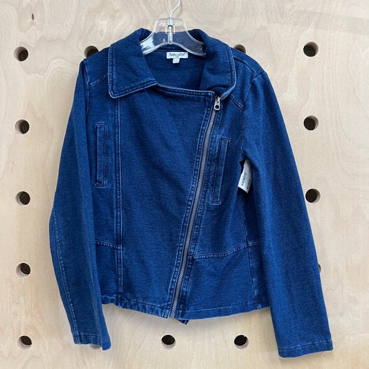 Denim Zippered Jacket