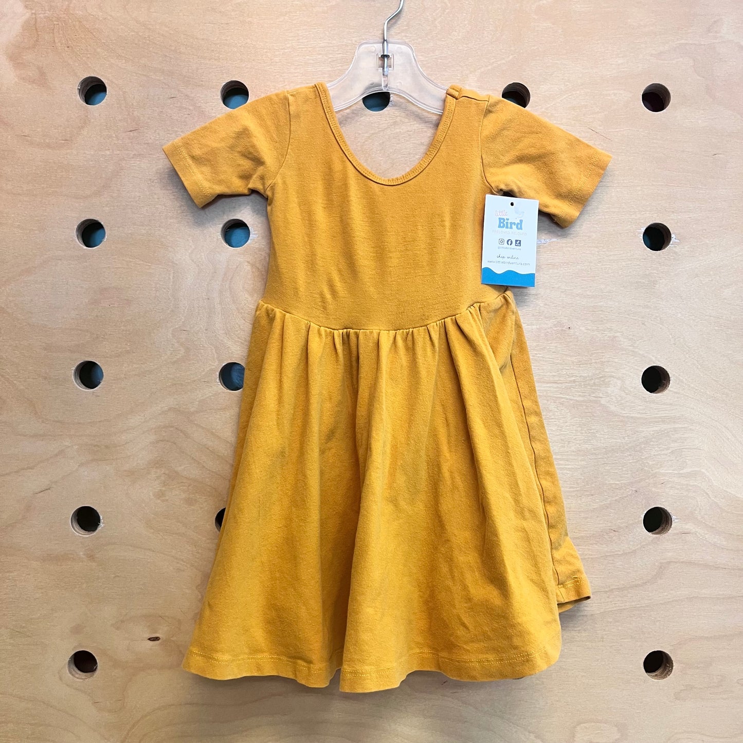Marigold Twirl Dress