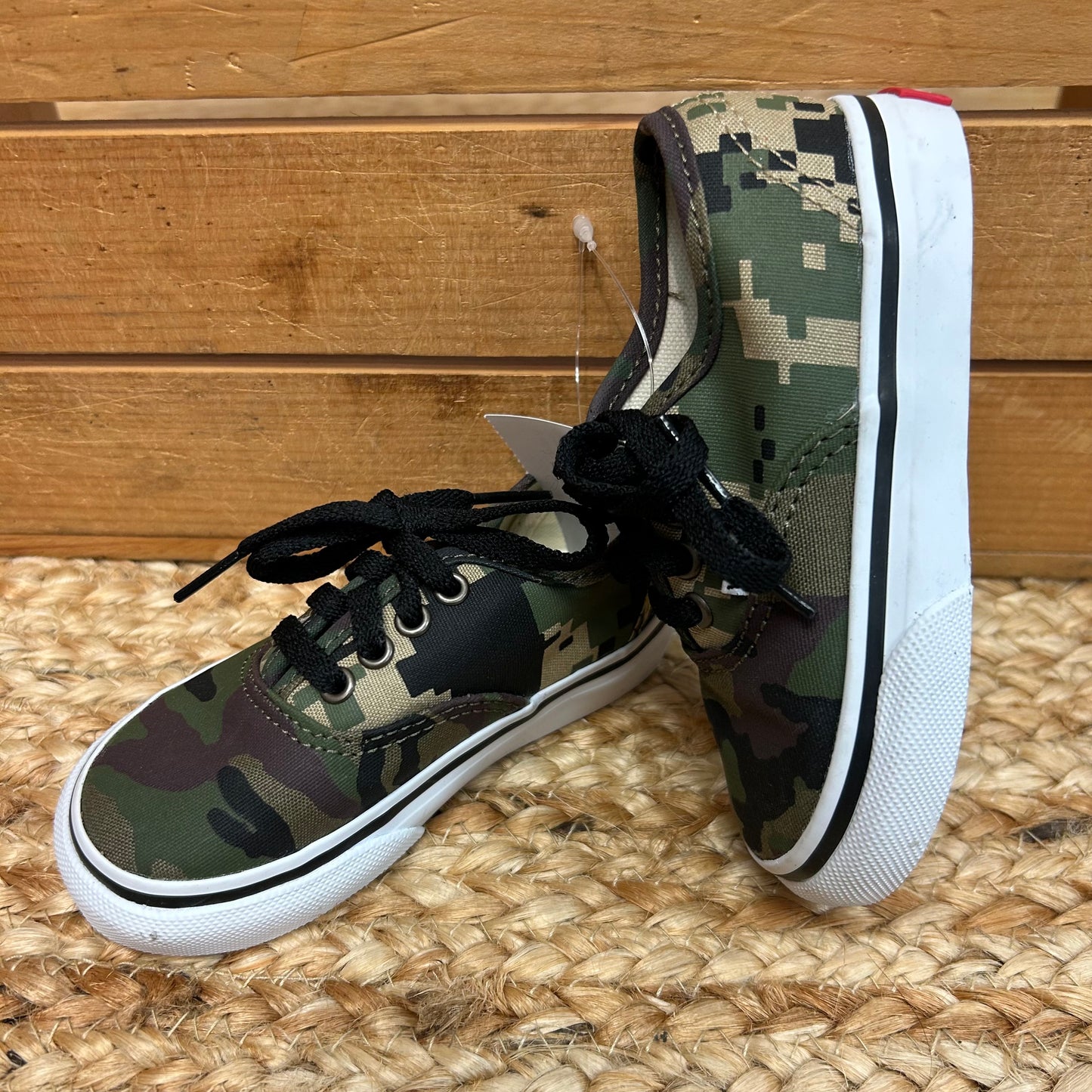 Green Camo Sneakers