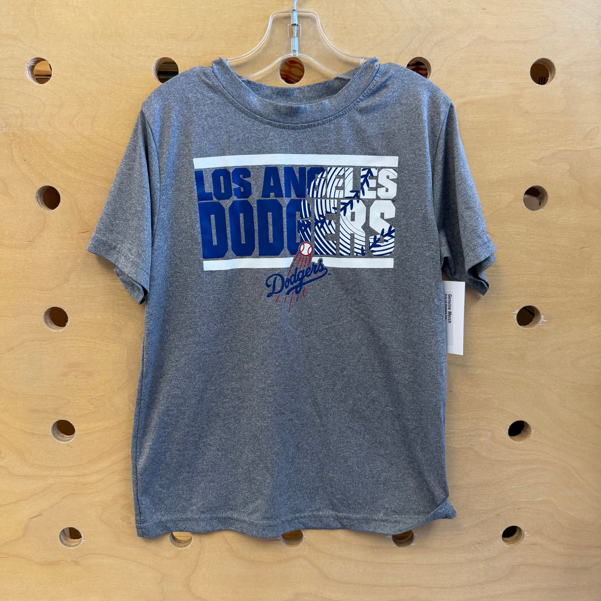 Grey LA Dodgers Tee