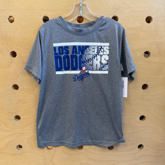Grey LA Dodgers Tee