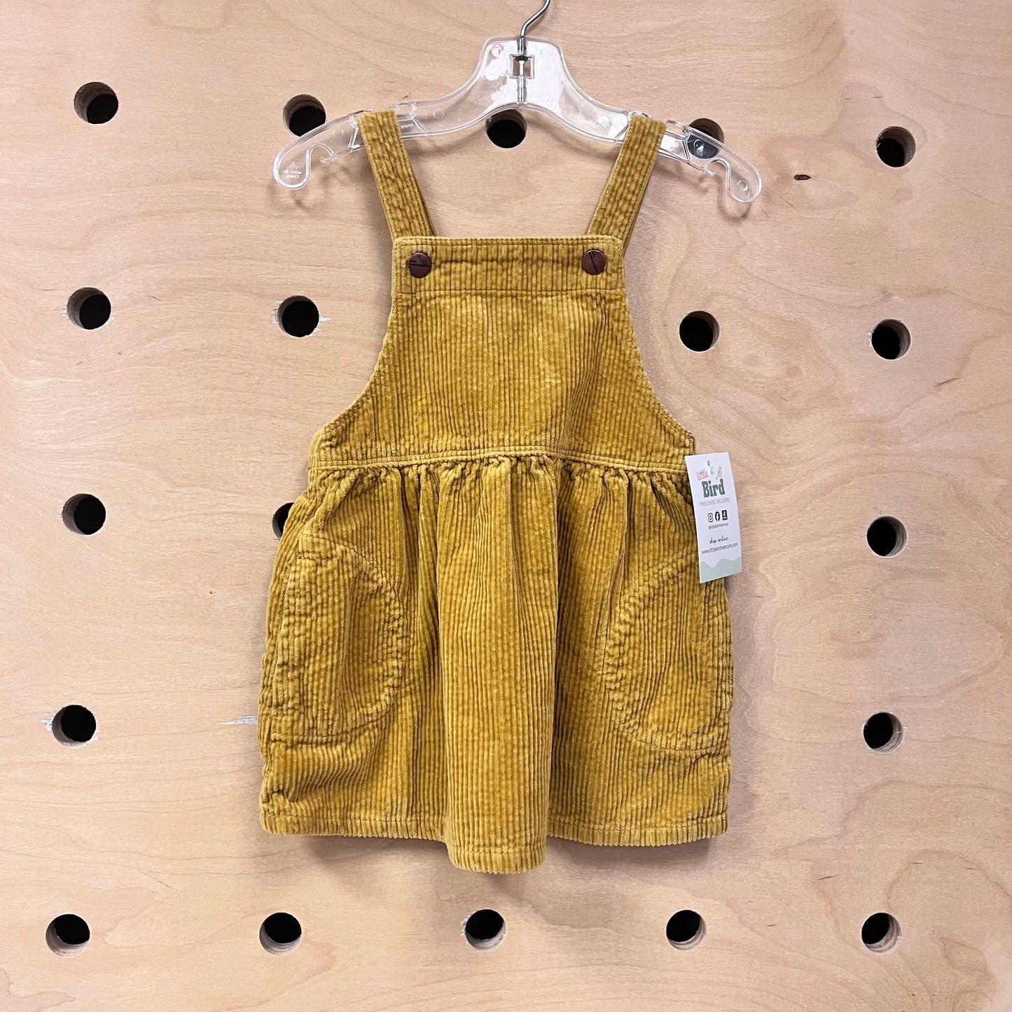 Mustard Cord Jumper