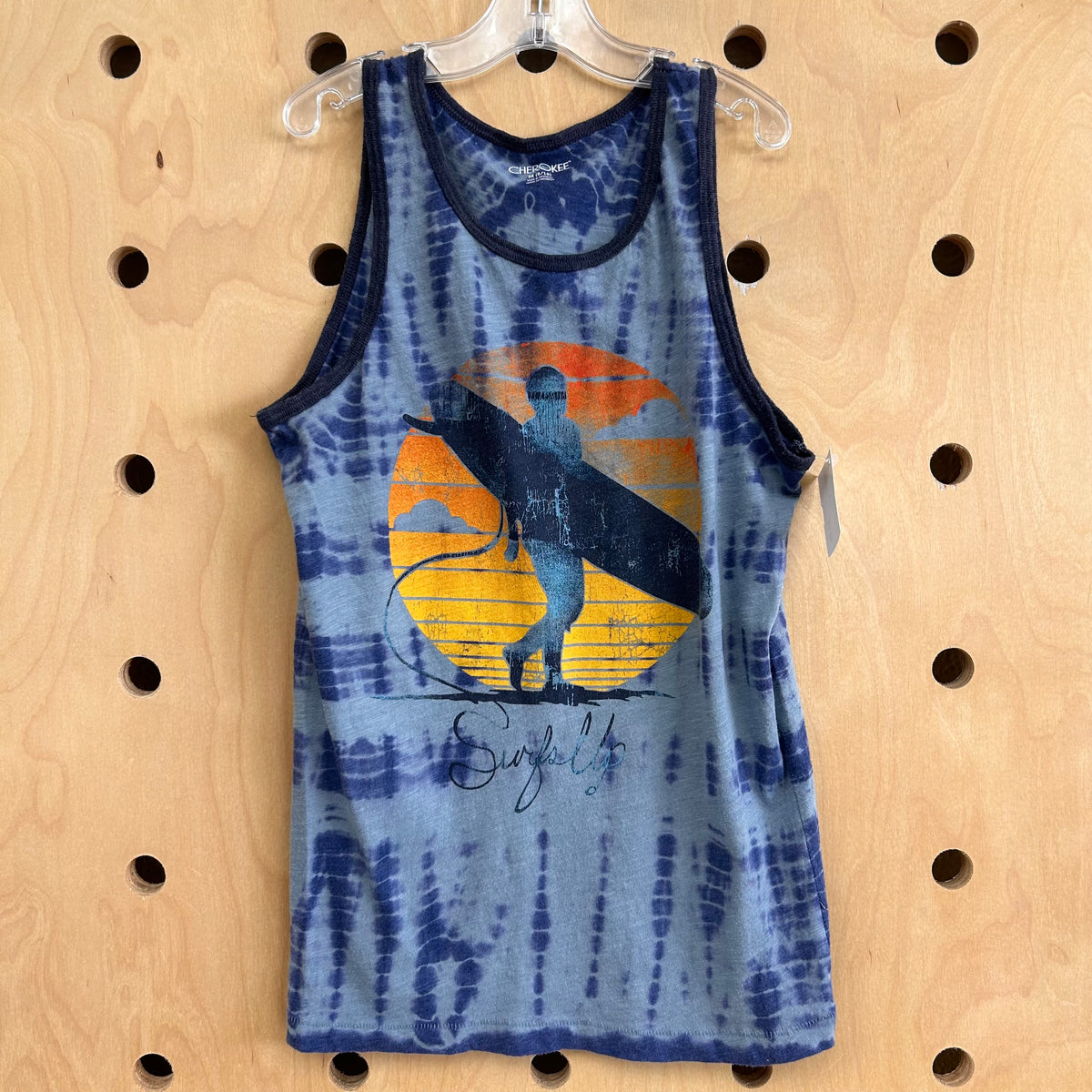 Blue Tie Dye Surf City Tank
