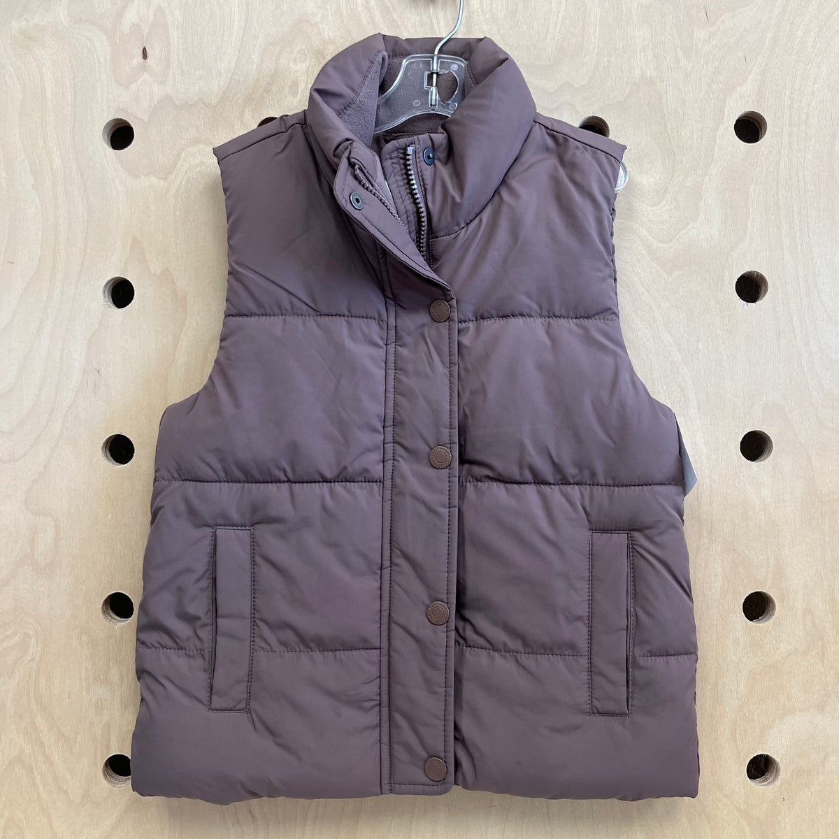 Dusty Purple Puffer Vest