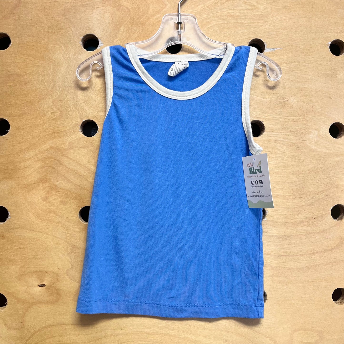 Blue/White Modal Tank