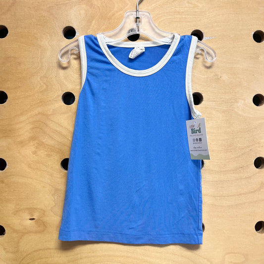 Blue/White Modal Tank