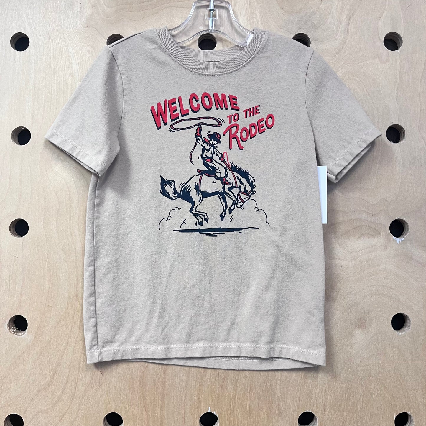 Tan Welcome to the Rodeo Tee