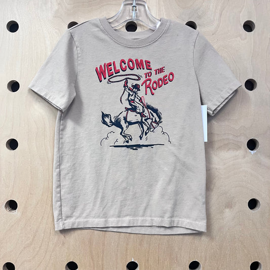 Tan Welcome to the Rodeo Tee