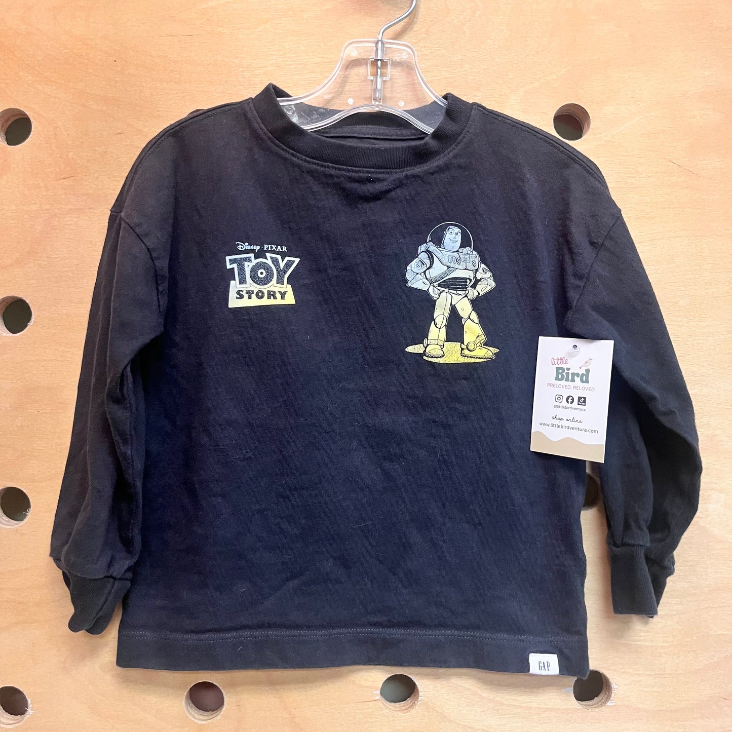 Black Buzz Lightyear Long Sleeve