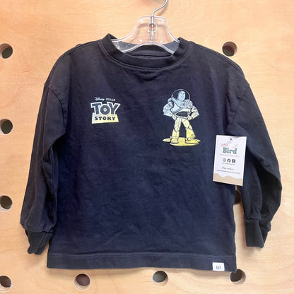 Black Buzz Lightyear Long Sleeve