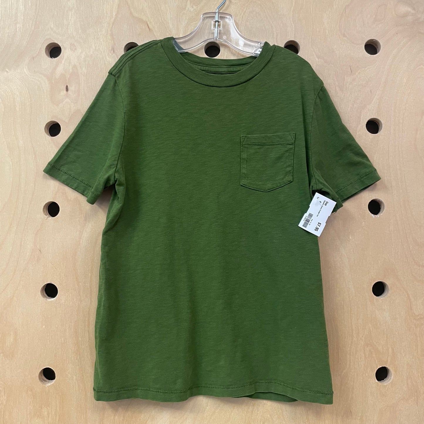 Organic Green Pocket Tee