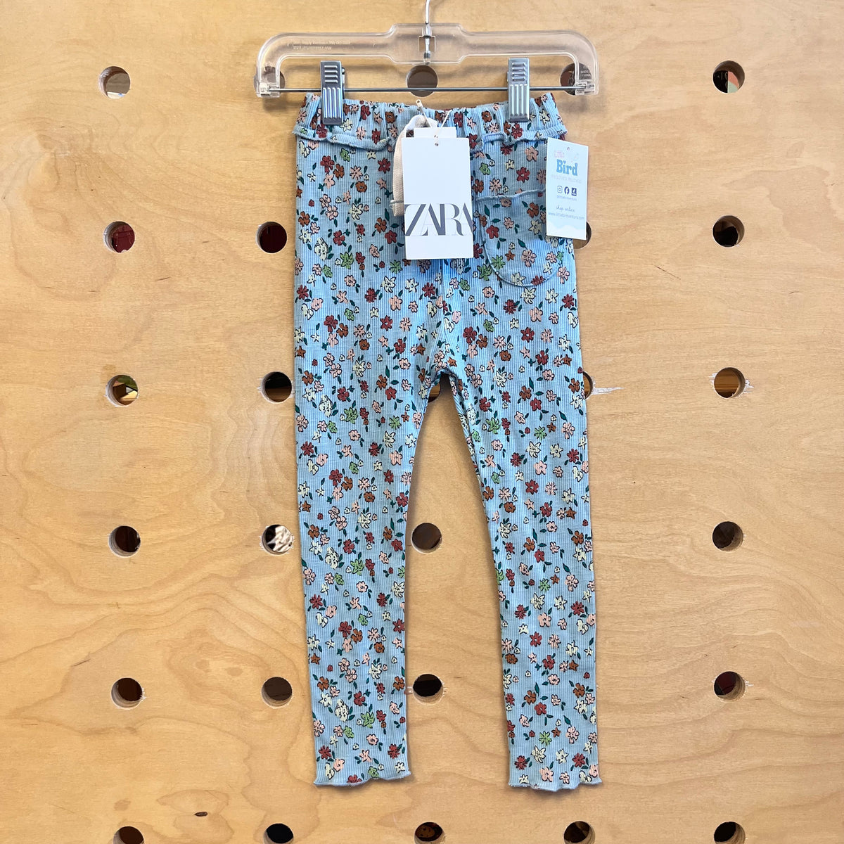 Blue Floral Leggings NEW!