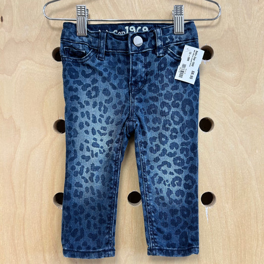 Mini Skinny Leopard Denim