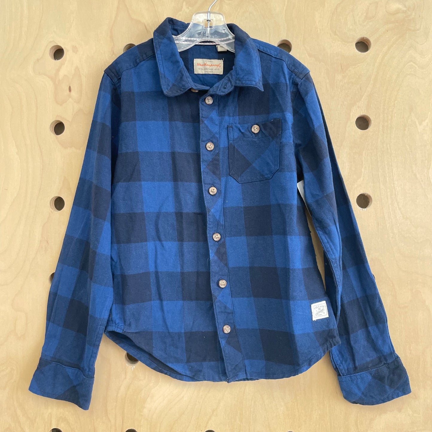 Blue Plaid Flannel